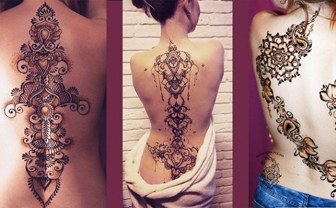 Sélectionnez le tatouage temporaire Mehendi