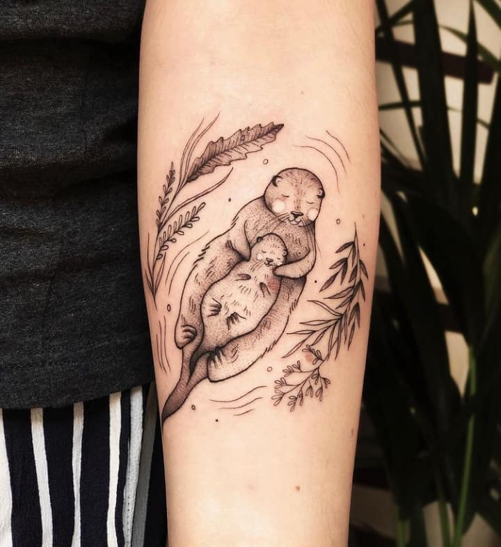 τατουάζ ενυδρίδας