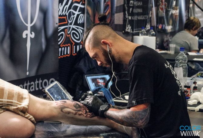 Exposition de la semaine du tatouage à Moscou