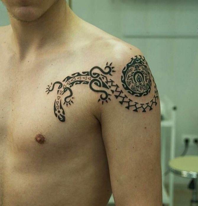 Пълзящият надолу гущер може да сигнализира за агресия