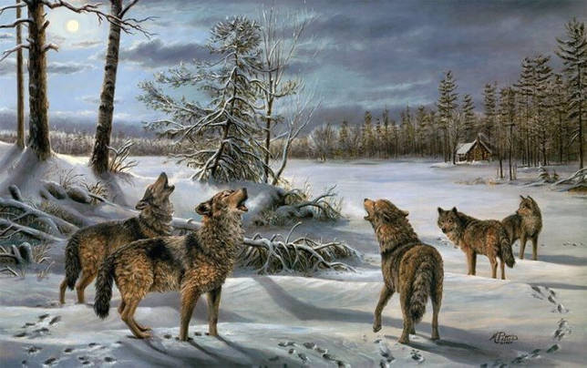 Miks uluvad hundid kuu peale?