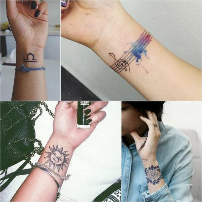 tatouages de femmes sur le poignet - tatouages de femmes sur le poignet - tatouages pour filles sur le poignet