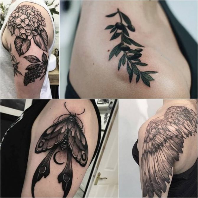 tatouage de femmes sur le bras - tatouages de femmes sur l'épaule - tatouages sur l'épaule pour les filles