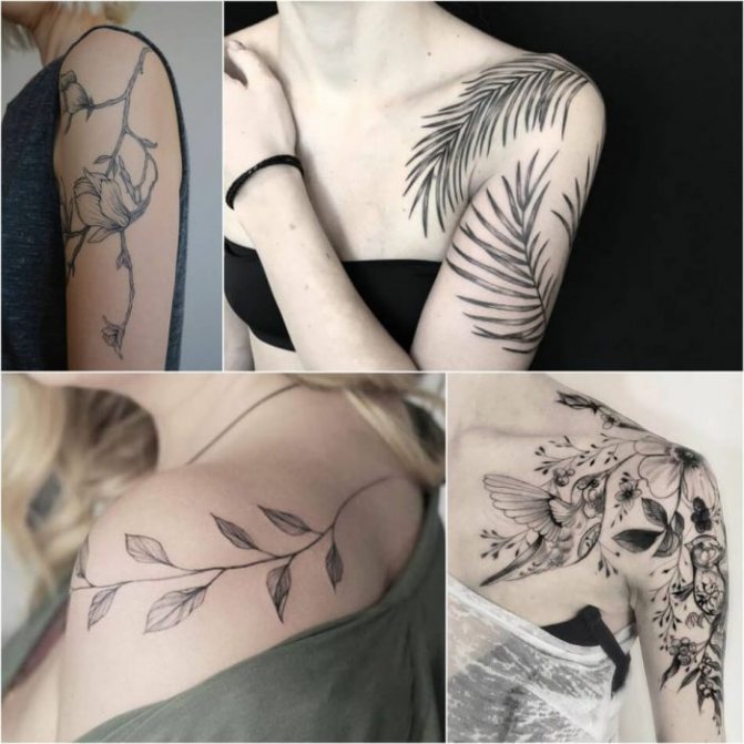 tatouages de femmes sur la main - tatouages d'épaule de femmes - tatouages sur l'épaule pour les filles