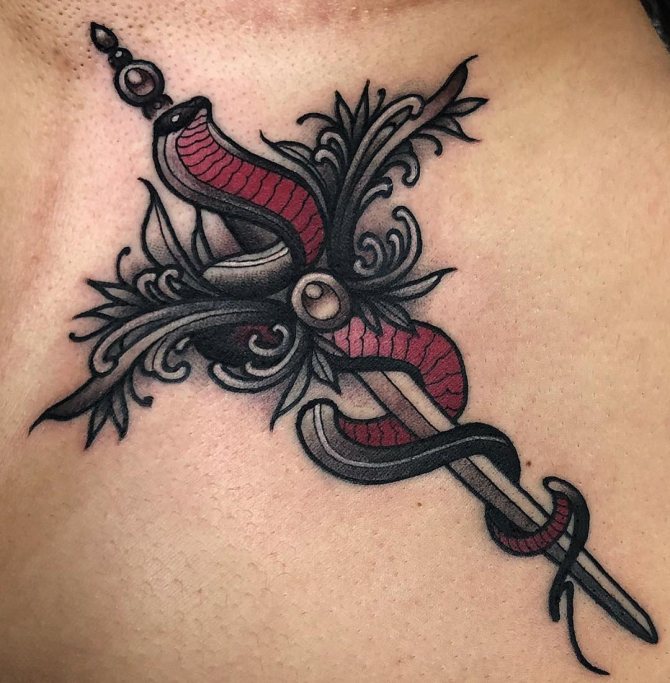 Snake Wrapping Blade