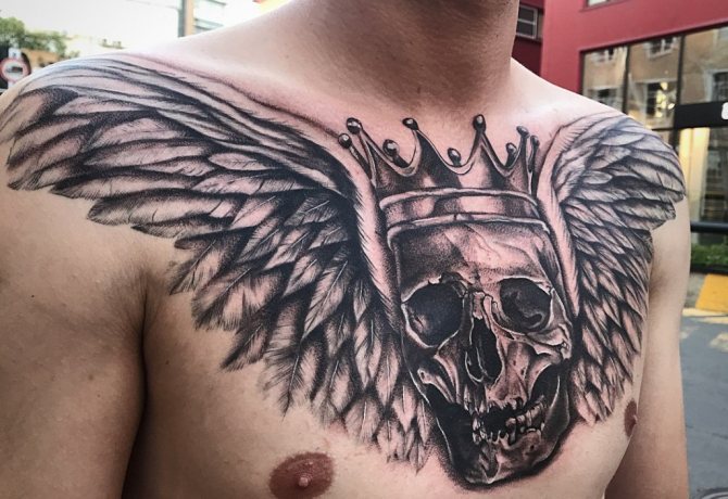 signification du crâne dans les tatouages