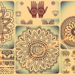 Bedeutung der Mehendi-Elemente - Beispiele für Designs