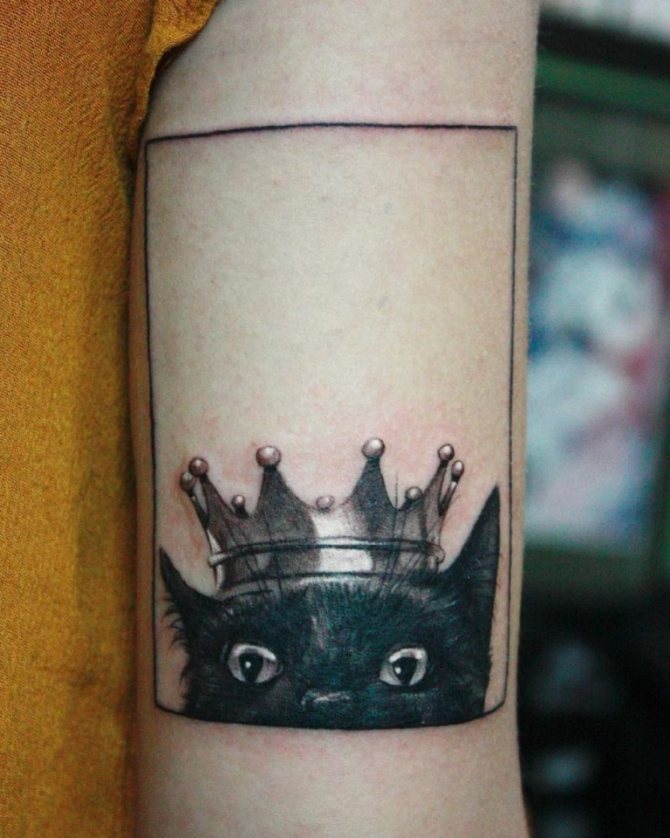 signification du tatouage du chat