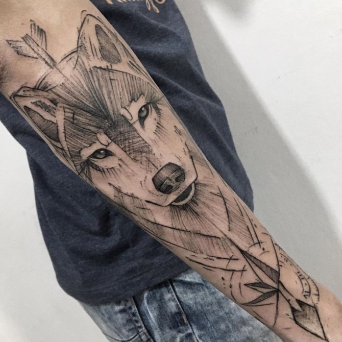 significato di lupo tatuato