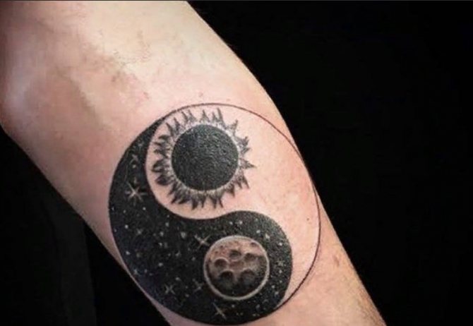 Signe du Yin et du Yang : image-symbole, origine, essence, projections, notre vie yin-yang.