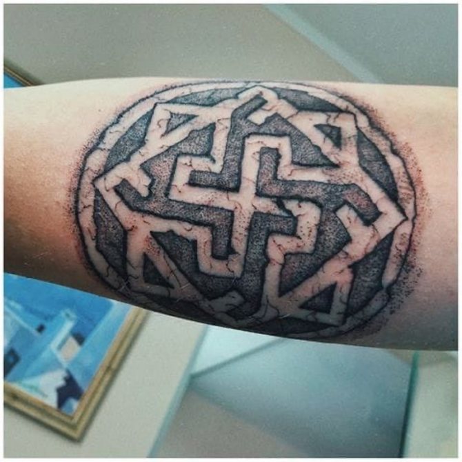 знак за татуировка на валкирия