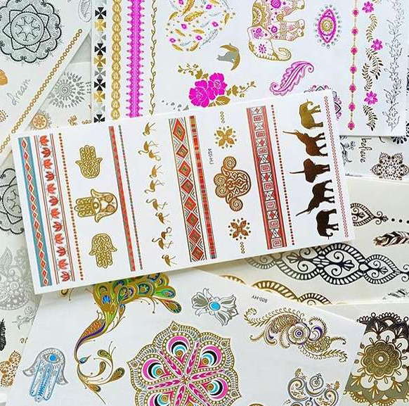 Tatouage de l'interprétation de l'or